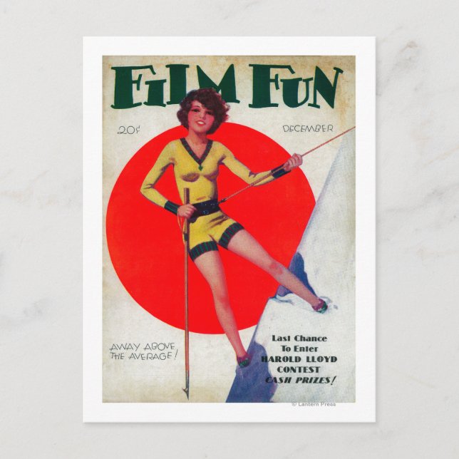 Titelseite des Magazins Film Spaß 3 Postkarte (Vorderseite)