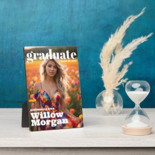 Titelseite des Magazins "Senior Graduate Foto" Fotoplatte