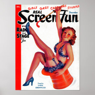 Titelseite des Real Screen Fun Magazine 3 Poster
