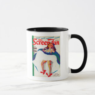 Titelseite des Real Screen Fun Magazine 3 Tasse