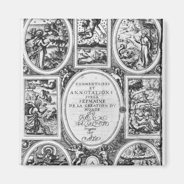 Titelseite von "Commentaires et Annotations �" Magnet (Vorne)