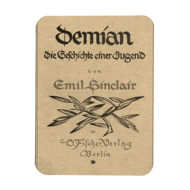 Titelseite von Demian (1919) Magnet (Vertikal)