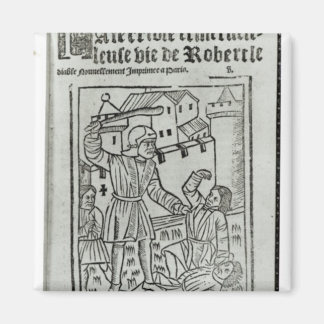 Titelseite von "La Terrible et Merveille �" Magnet (Vorne)