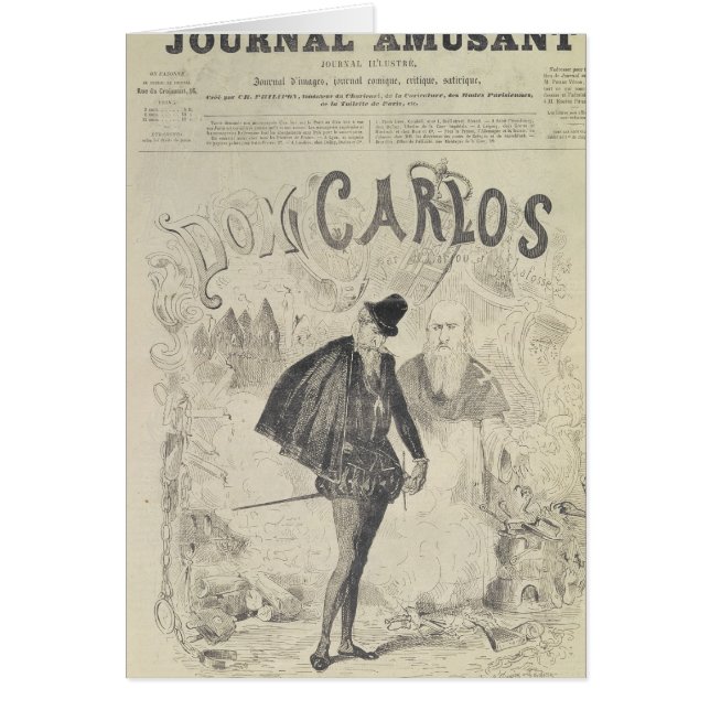 Titelseite von 'Le Journal Amusant' (Vorne)
