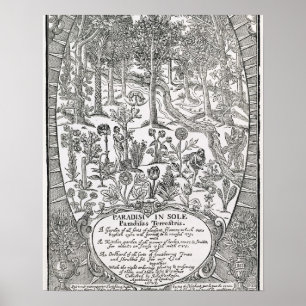 Titelseite von "Paradisi Sole; Paradisus Terrestre Poster