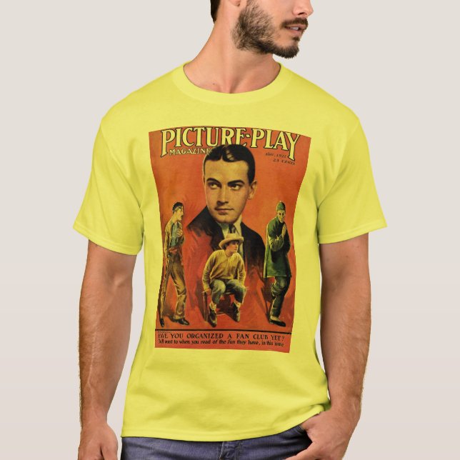 Titelseiten-T - Shirt Richard Barthelmess (Vorderseite)