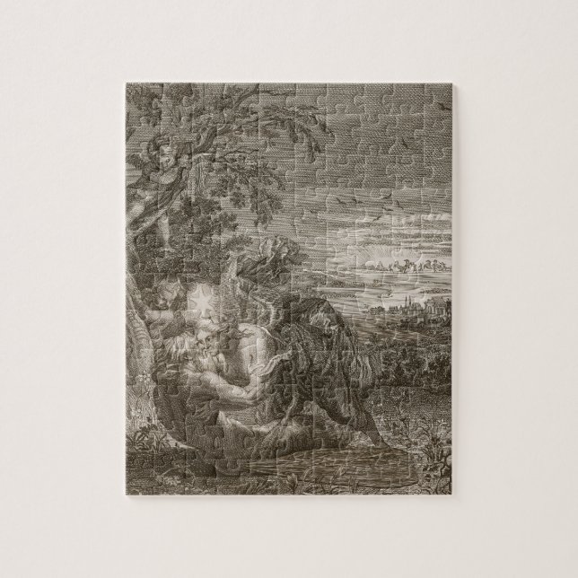 Tithonus, der Ehemann der Aurora, machte zu ein (Vertikal)