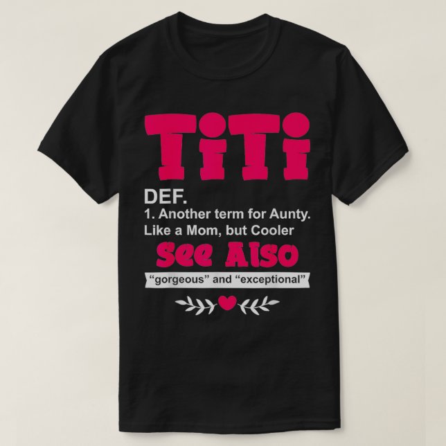 Titi Definition T-Shirt (Design vorne)