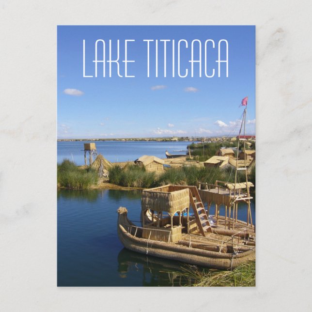 Titicaca peru postkarte (Vorderseite)