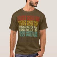Titicaca Water Frog Amphibien Retro 1