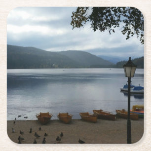 Titisee Lake Deutschland Papier Untersetzer