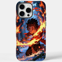 Title: Demon Slayer Phone Case: Tanjiro Hinokami
