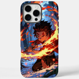 Title:  Demon Slayer Phone Case: Tanjiro Hinokami  iPhone 16 Pro Max Hülle