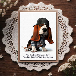 Title: Humorous Customizable Any Occasion Postcard Postkarte