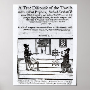 Title Page 'A True Discourse of the Two�' Poster