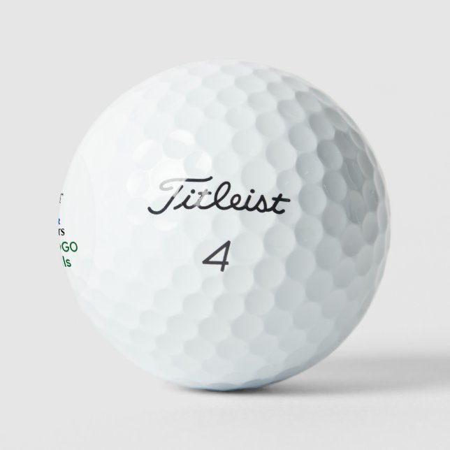 Titleist Pro V1 Custom Golfbälle - Name Logo hinzu (Logo)