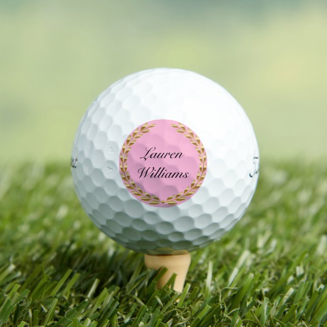 Titleist Pro V1 Golf Balls-Individuelle Name Golf  Golfball (Insitu T-Shirt)