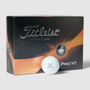 Titleist Pro V1 Golf Balls-Individuelle Name Golfball