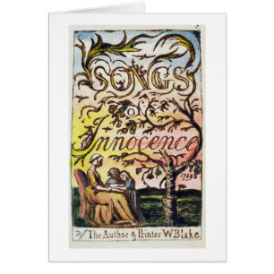 Titlepage des 'chansons de l'innocence et