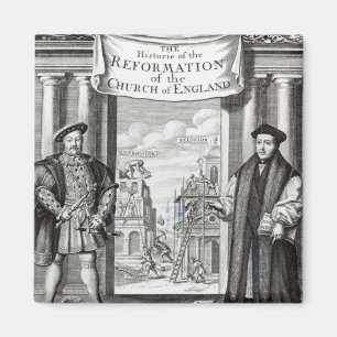 Titlepage die Geschichtsverbesserungs-Kirche Magnet