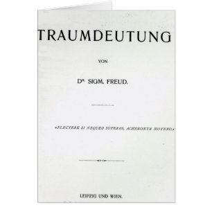 Titlepage die Traumdeutung durch Sigmund Freud