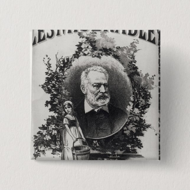 Titlepage Erstausgabe von 'Les Miserables Button (Vorderseite)