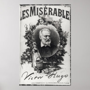 Titlepage Erstausgabe von 'Les Miserables Poster