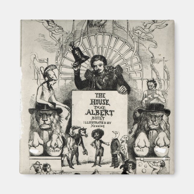 Titlepage von "The House that Albert Built" Magnet (Vorne)