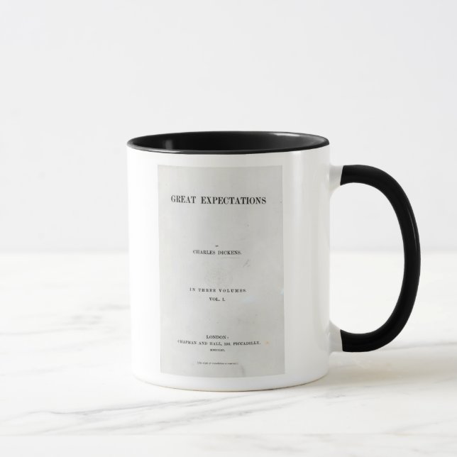 Titlepage zu den hohen Erwartungen durch Charles Tasse (Rechts)