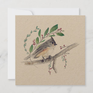 Titmaus Bird Art