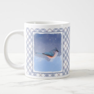 Titmausmalerei - Niedliche Original Hundkunst Jumbo-Tasse