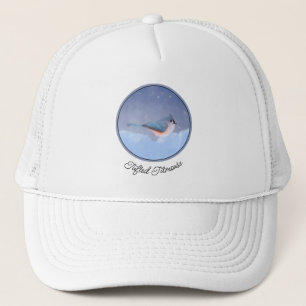 Titmausmalerei - Original Bird Art Truckerkappe