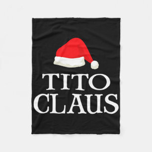 Tito Claus Weihnachts-Familien-Matching-Kostüm für Fleecedecke