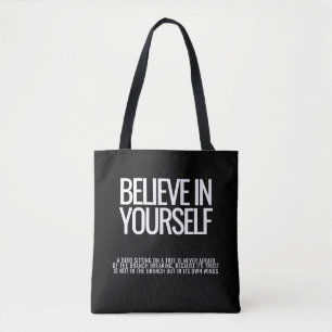 Titre : Croyez En Vous - Sac fourre-tout Motivatio