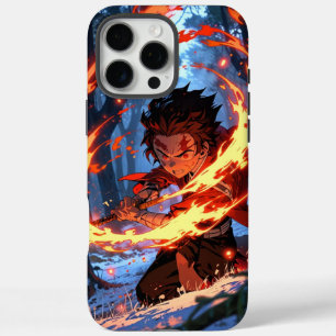 Titre : Étui de téléphone Demon Slayer : Tanjiro H