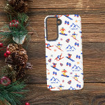 Titus Mountain New York Ski Snowboard Muster Samsung Galaxy Hülle<br><div class="desc">Ein lustiges Winterskilaufen nahtlos Muster für das Skigebiet Titus Mountain in Malone,  die Adirondacks,  New York Staat,  New York Staat,  USA,  Nordamerika. Perfekte Geschenkidee für Wintersportler: Ski,  Snowboard,  Freestyle,  Skisprung,  Langlaufen.</div>