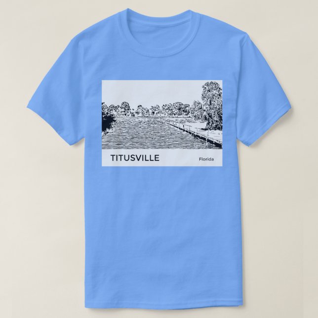Titusville Florida TShirt (Design devant)