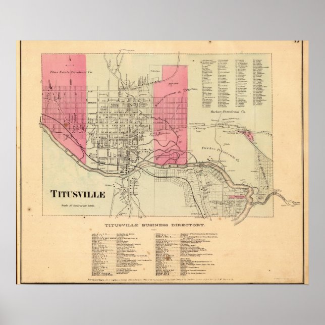 Titusville Poster (Vorne)