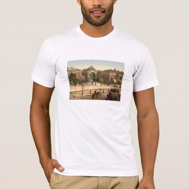 Tivoli-Park-Eingang Kopenhagen T-Shirt (Vorderseite)