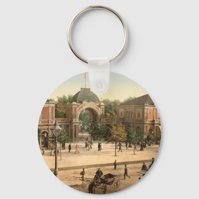 Tivoli Park Eintrance Kopenhagen Schlüsselanhänger (Vorderseite)