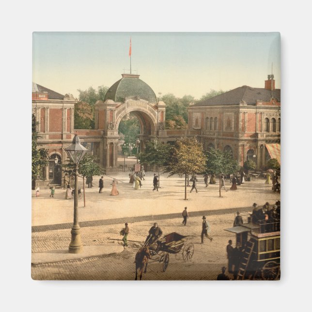 Tivoli Park Entrance Kopenhagen Magnet (Vorne)