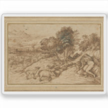 Tizian (Tiziano Vecellio) - Pastorale Szene