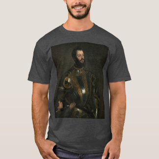 Tiziano Vecellio - Porträt von Alfonso d'Avalos T-Shirt