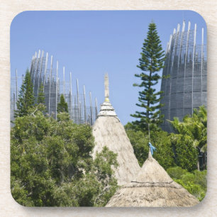 Tjibaou Kulturzentrum, Noumea, Neukaledonien 2 Untersetzer