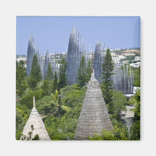 Tjibaou Kulturzentrum, Noumea, Neukaledonien Magnet