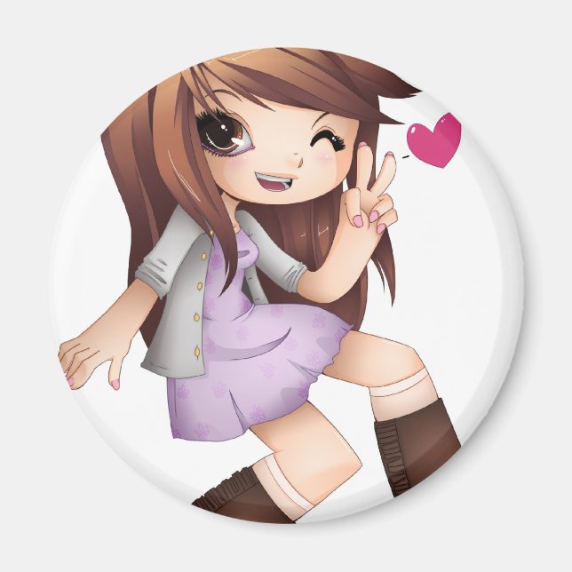 TK-Chibi-Magnet Magnet (Vorne)