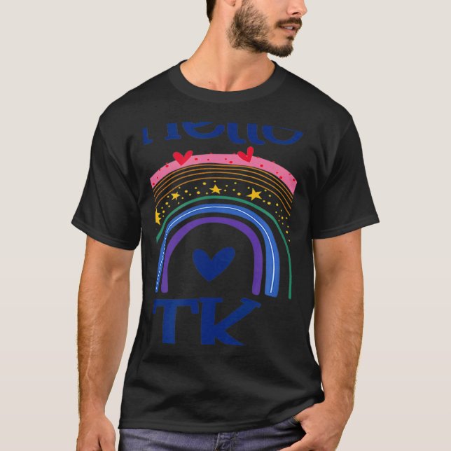 TK Lehrer Übergangskindergarten zurück zur Schule T-Shirt (Vorderseite)