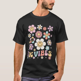 Tk Vibes Retro Lehrer Daisy Team Tk Kid School Ba T-Shirt