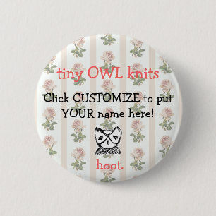 TKCD Medium, ", das Ihr Name hier" knöpfen Button