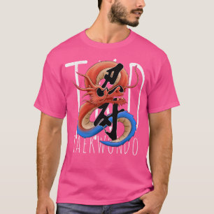 Tkd Korean Dragon Yin Yang Taegeuk Taekwondo Perse T-Shirt